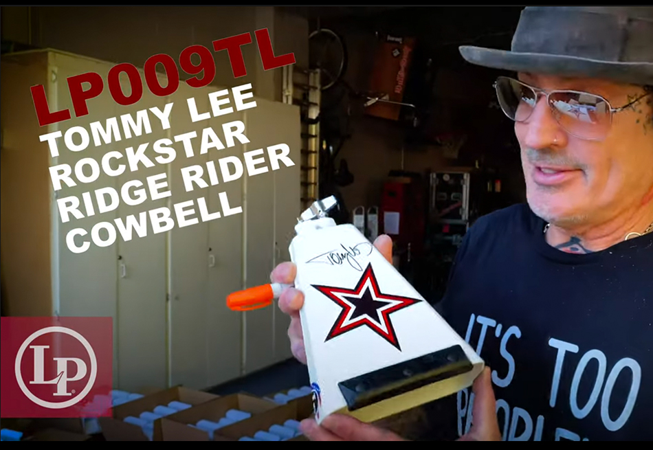 LP releases Tommy Lee “Rock Star” Cowbell – Drumming News Network