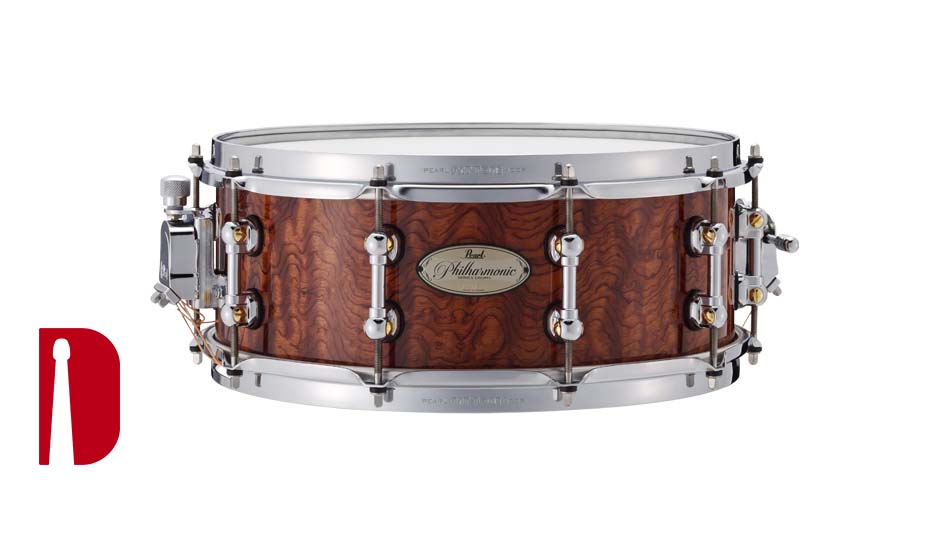 The stunning Pearl Philharmonic Series Concert Snare Drums have