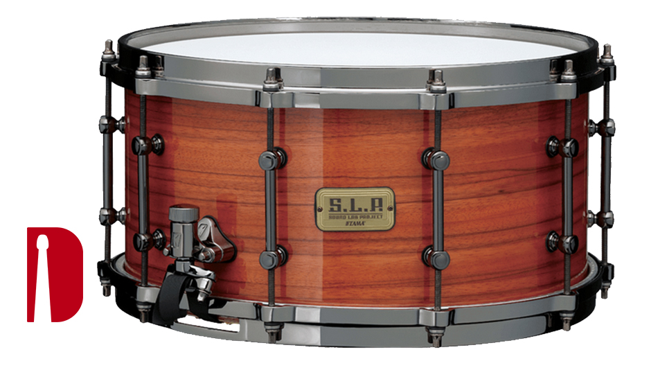 Tama Releases The S.L.P. Limited-Edition 14″x7″ Zebrawood