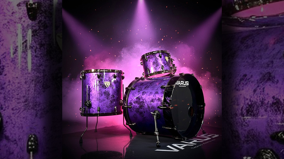 Varus Drums Release New Lava Finishes – Drumming News Network