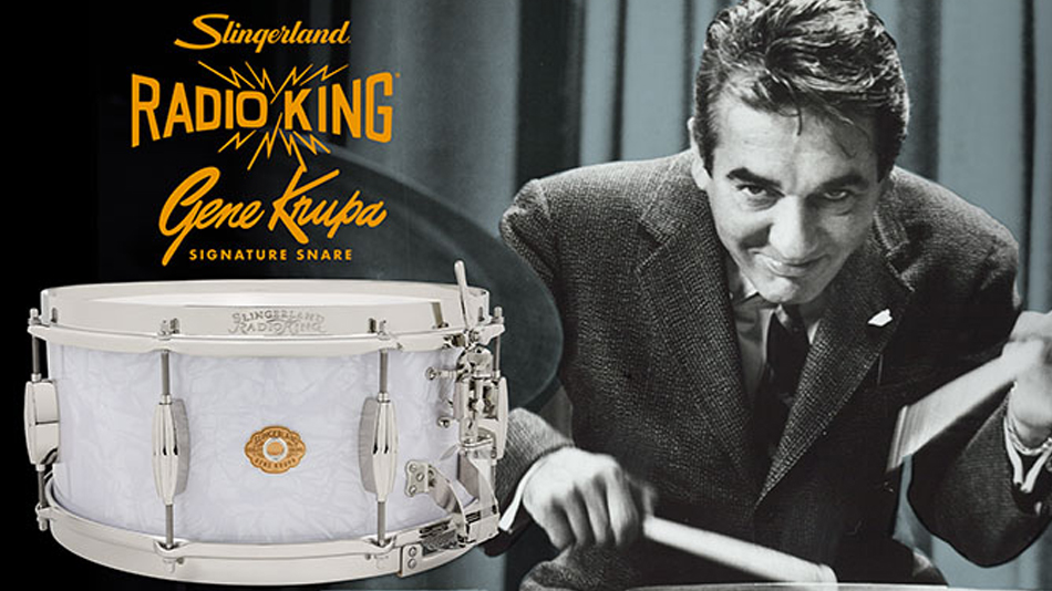 Limited Edition Gene Krupa Radio King Snare Drum from Slingerland